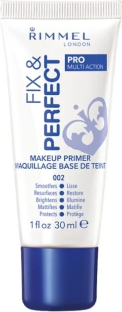 Rimmel London Fix & Perfect Make-Up Primer - 002 Transparent - 30 Ml 17 Rimmel London Fix & Perfect Make-Up Primer - 002 Transparent - 30 Ml -Max Factor Winkel 471x1200 4