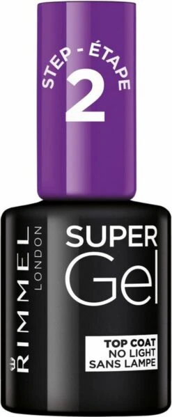 Rimmel London Super Gel Nagellak Stap 2 Top Coat - 00 Transparant -Max Factor Winkel 495x1200 6