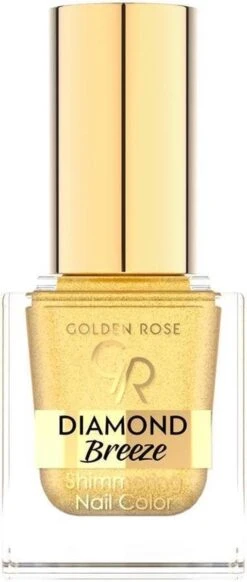 Golden Rose Diamond Breeze Shimmering Nail Color NO: 01 Nagellak Met Zachte Glitters En Hoogglans