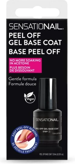 Sensationail Peel Off Gel Base Coat - 71791 7 Sensationail Peel Off Gel Base Coat - 71791 -Max Factor Winkel 547x1200 5