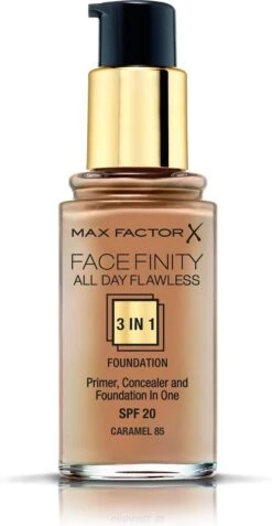 Max Factor Facefinity All Day Flawless 3-in-1 Liquid Foundation - 085 Caramel -Max Factor Winkel 622x1200 3