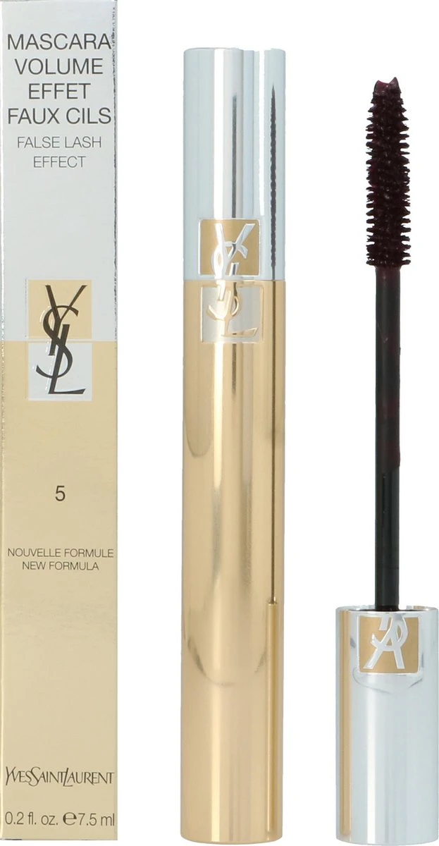 Yves Saint Laurent Mascara Volume Effet Faux-Cils - 05 Bourgogne 10 Yves Saint Laurent Mascara Volume Effet Faux-Cils - 05 Bourgogne - Afbeelding 8
