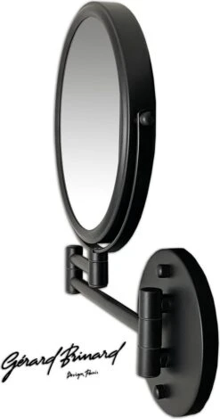 Make-up Wandspiegel Knikarm Mat Zwart - 5x Vergroting 20cmØ -Max Factor Winkel 630x1200 2