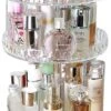 TRIXES Make Up Organizer - 360 Graden Cosmetica-organizer - 3-laags, Heldere Acrylstandaard - Draaibaar Display Met Kristallen Design - Voor Shampoo, Conditioner, Parfum, Lippenstift En Nog Veel Meer -Max Factor Winkel 672x1200 3