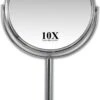 Gérard Brinard Standspiegel - Make-upspiegel - 10x Vergroting - Ø18cm -Max Factor Winkel 691x1200 5