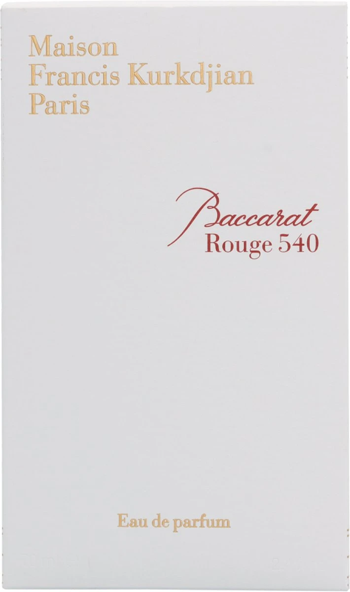 Maison Francis Kurkdjian Baccarat Rouge 540 Eau De Parfum Spray 70 Ml 5 Maison Francis Kurkdjian Baccarat Rouge 540 Eau De Parfum Spray 70 Ml - Afbeelding 3