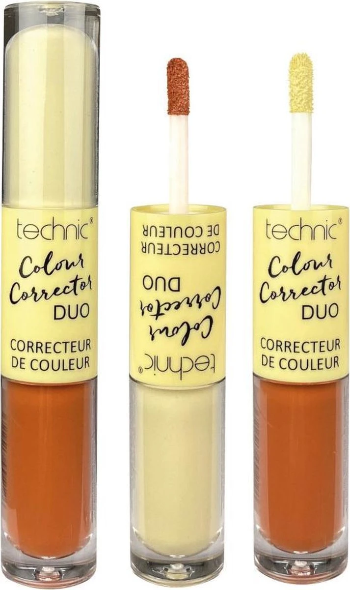 Technic Colour Corrector Duo - Yellow, Orange 4 Technic Colour Corrector Duo - Yellow, Orange - Afbeelding 2