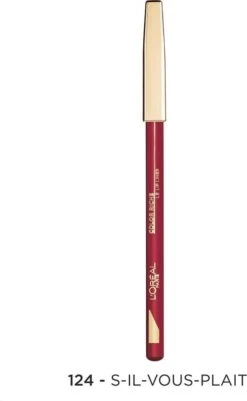 L’Oréal Paris Color Riche Lipliner - 124 S'il Vous Plait - Rood Lippenpotlood -Max Factor Winkel 739x1200 1