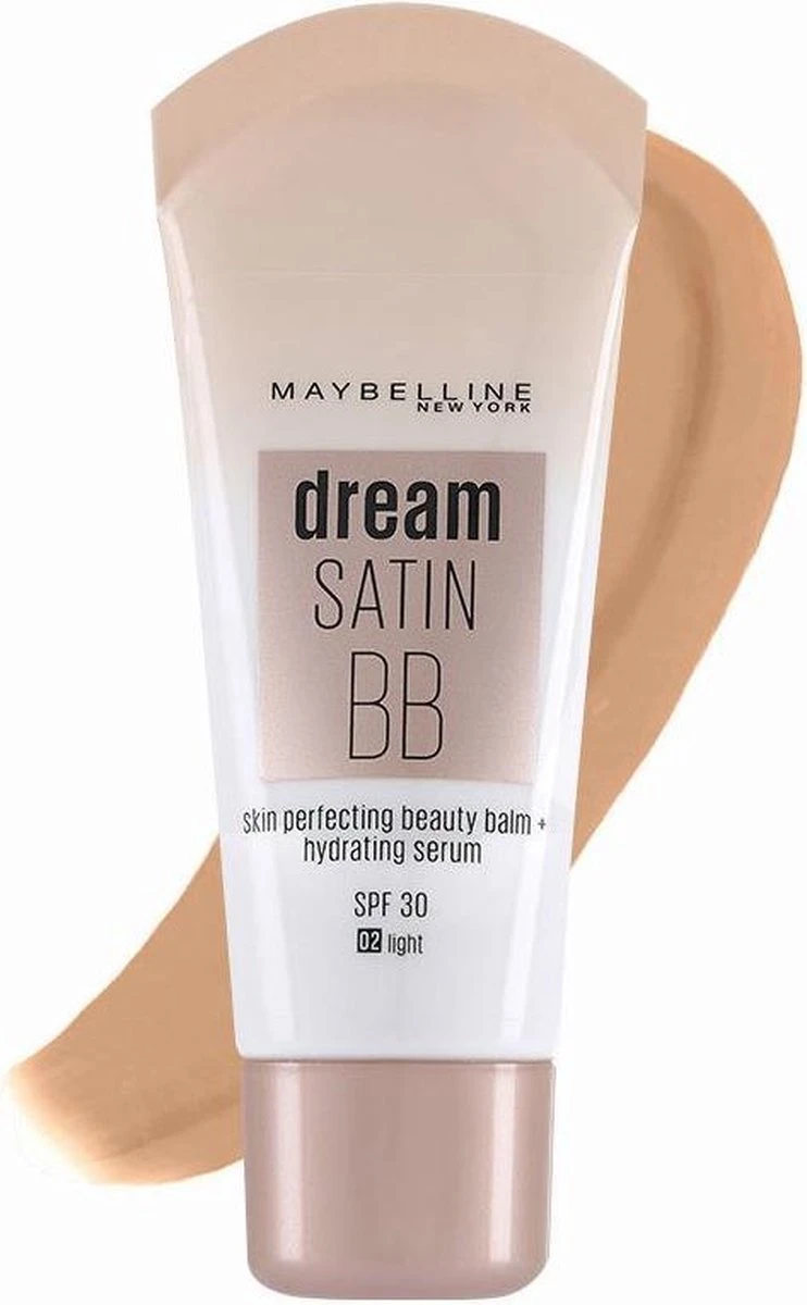 Maybelline Dream Satin BB Cream - Light 5 Maybelline Dream Satin BB Cream - Light - Afbeelding 3