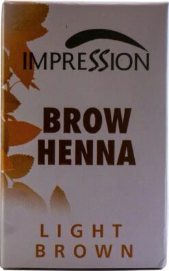 Impression Henna Wenkbrauwverf | Lichtbruin | Light Brown | Brun Clair | Brow Henna | Goed Voor Meer Dan 20 Behandelingen -Max Factor Winkel 753x1200 1