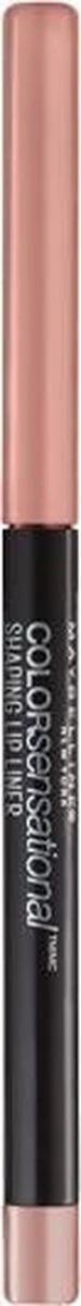 Maybelline - Color Sensational Shaping Lip Liner - 10 Nude Whisper - Lippenpotlood 17 Maybelline - Color Sensational Shaping Lip Liner - 10 Nude Whisper - Lippenpotlood - Afbeelding 15