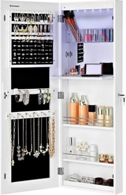 Nancy's Make-up Organizer – Sieraden & Spiegelkast – Spiegelkast, Deur & Wandhouder Met Binnenspiegel – Make-up Opbergen -Max Factor Winkel 775x1200 2