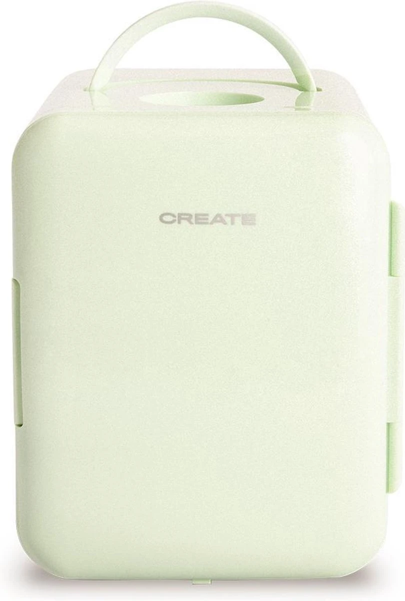 CREATE KOELKAST MINI BOX - Minikoelkast Voor Cosmetica 4L - Koud En Warm - Pastel Groen 3 CREATE KOELKAST MINI BOX - Minikoelkast Voor Cosmetica 4L - Koud En Warm - Pastel Groen