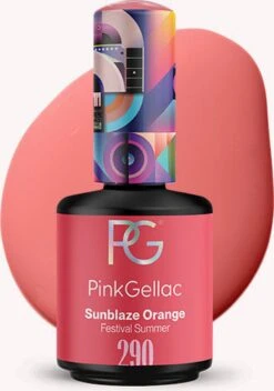 Pink Gellac - Sunblaze Orange - Gellak - Vegan - Oranje - Glanzend - 15ml -Max Factor Winkel 841x1200 1