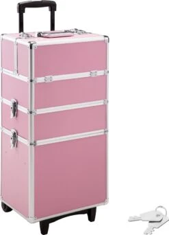 TecTake Cosmetica Koffer Met 3 Etages - Roze - Make-up Koffer 12 TecTake Cosmetica Koffer Met 3 Etages - Roze - Make-up Koffer -Max Factor Winkel 866x1200 2