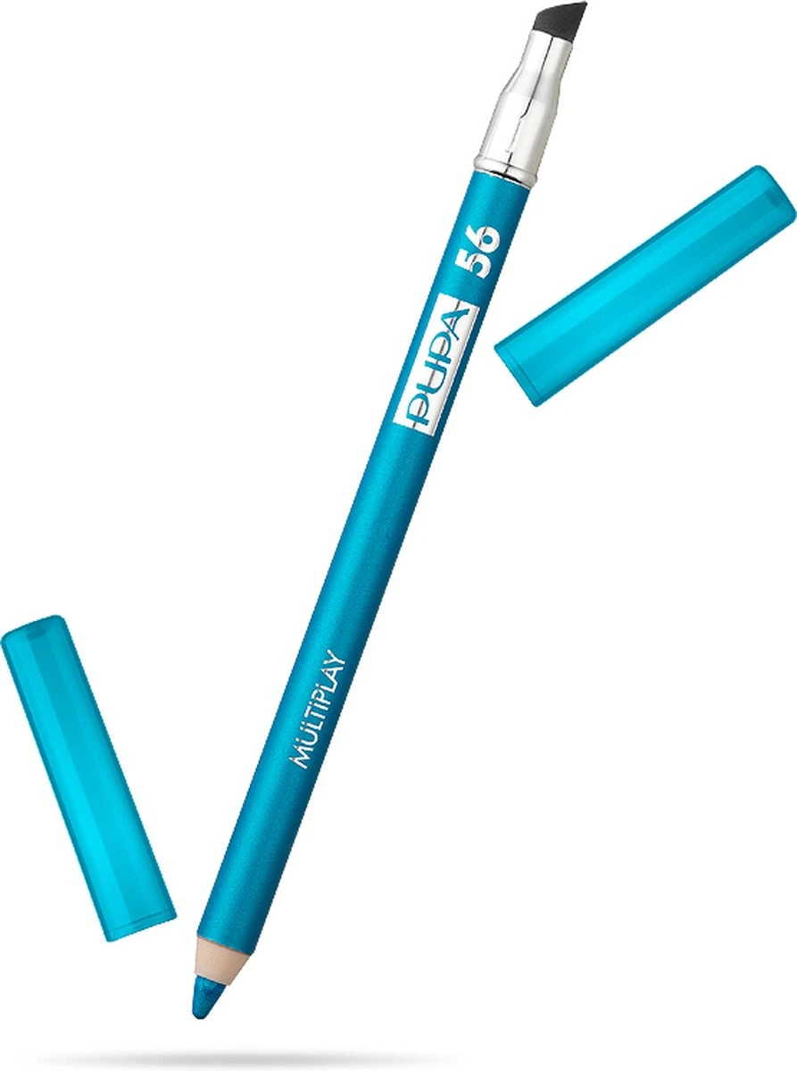 Pupa Milano Multiplay Oogpotlood - 56 Scuba Blue 5 Pupa Milano Multiplay Oogpotlood - 56 Scuba Blue - Afbeelding 3