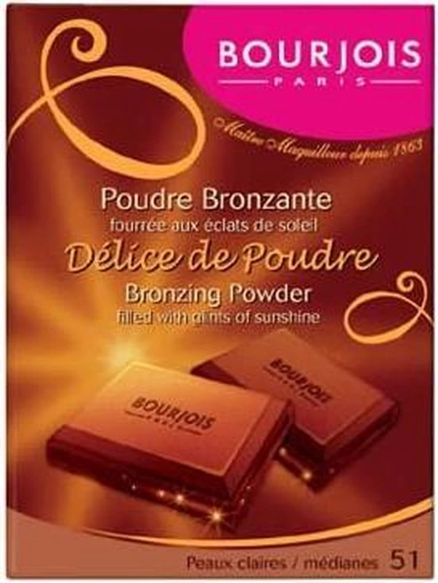 Bourjois - Delice De Poudre Bronzing Powder Browning Powder 52 16.5G 11 Bourjois - Delice De Poudre Bronzing Powder Browning Powder 52 16.5G - Afbeelding 9