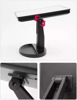 Make-Up Spiegel - LED Verlichting - Zwart - Cosmetica Spiegel - Scheerspiegel 9 Make-Up Spiegel - LED Verlichting - Zwart - Cosmetica Spiegel - Scheerspiegel -Max Factor Winkel 921x1200 1