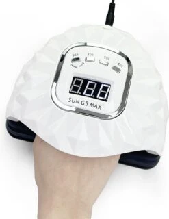 2023 Nageldroger - 200W/45 LEDs - Nagellamp - Nieuw Nageldroger - G5 Roze - Manicure/Pedicure Handen En Voeten - Gellak - Gelnagels - Acrylnagels - Top Coat - Matte Top Coat - Led Nagellamp - Uv Nagellamp - Nagels - Nagellak Droger - Tafellamp -Max Factor Winkel 925x1200 3