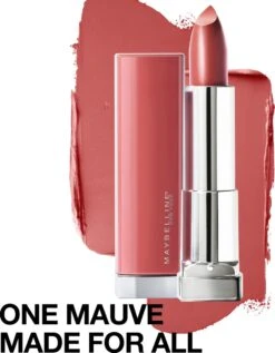 Maybelline Color Sensational Made For All Lippenstift - 373 Mauve For Me - Nude - Glanzend -Max Factor Winkel 935x1200