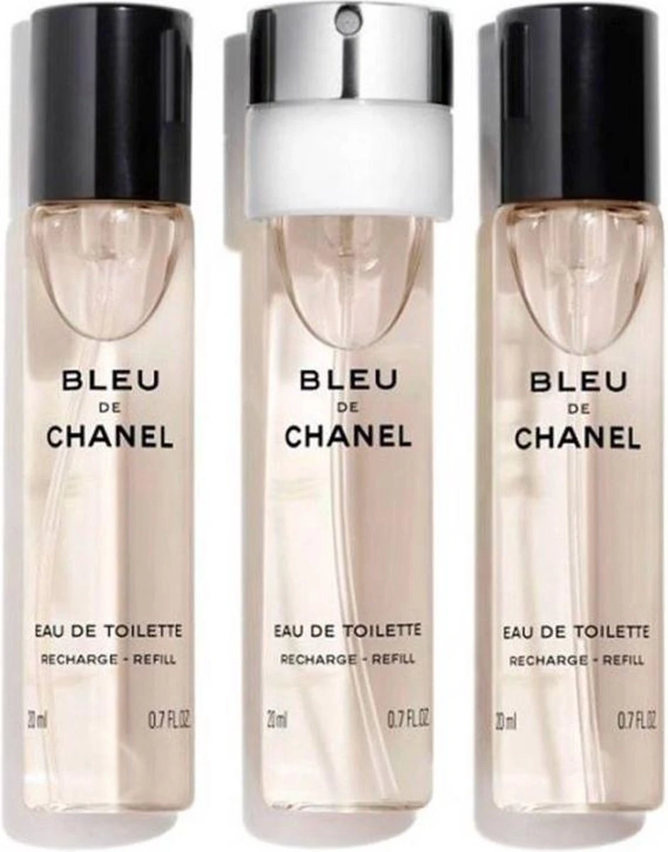 Chanel - Bleu De Chanel Refill EDT 3x 20 Ml 10 Chanel - Bleu De Chanel Refill EDT 3x 20 Ml - Afbeelding 8