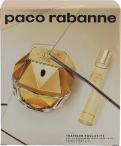 Paco Rabanne Lady Million Giftset 80 Ml Eau De Parfum Spray + 20 Ml Eau De Parfum Tasspray - Cadeauset Voor Dames - Damesparfum 10 Paco Rabanne Lady Million Giftset 80 Ml Eau De Parfum Spray + 20 Ml Eau De Parfum Tasspray - Cadeauset Voor Dames - Damesparfum -Max Factor Winkel 993x1200 1