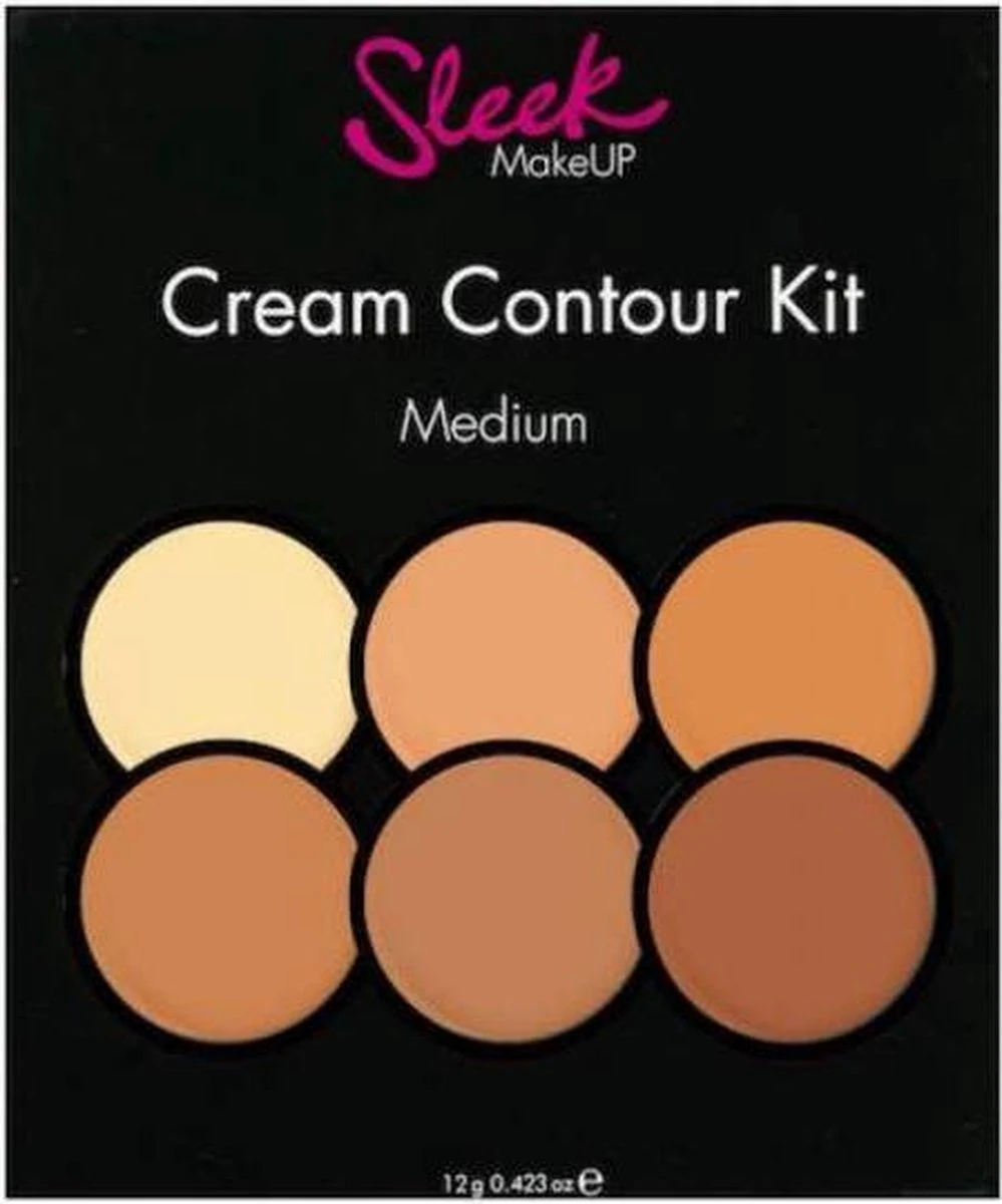 Sleek Cream Contour Kit - Medium 5 Sleek Cream Contour Kit - Medium - Afbeelding 3